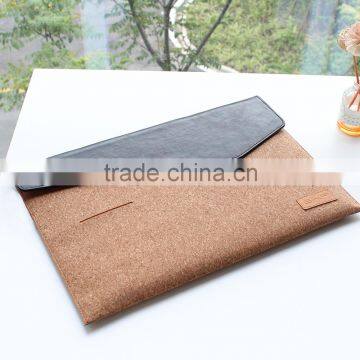Factory Price Laptop bag 13 inch Cork airbag computer bags fashion handbags Women shoulder Messenger notebook bag with Card Slot