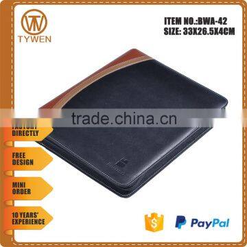 Fashionable Hot Selling New Design Padfolio With Ring Binder