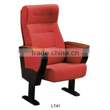 Folding furniture Powerful high back chair Auditorium seat for sale LT41