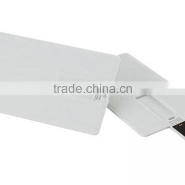 Custom Promotional USB Flash Drive Anti-Magnet Credit Card Business USB Real Capacity Memory Stick Logo Printing Wholesale Bulk photo-2