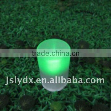 Solar Glass LED Candle Light Solar Garden Light