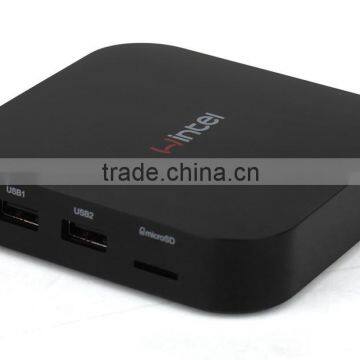 2015 The Most Popular Wintel W8 Mini Pc Box With Win 8 8.1 Os Quad Core Hd Mi Wifi 2G 32G Wintel W8 Android Tv Box photo-3