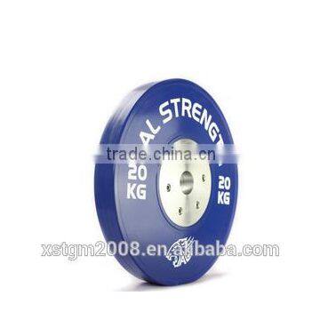 olympic competition crossfit 20kg barbell weight plate(rubber cover)