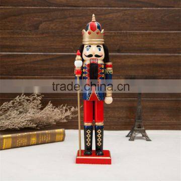 Handsome Nutcracker Soldier, Christmas Decorating Wooden Nutcracker photo-4