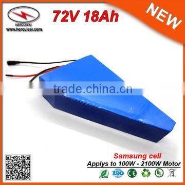 2000W Electric Tricycle Conversion Kit High Power 72V 18Ah E Bike Battery Packs for Lithium Golf Battery