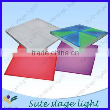 led dance floor tile stage light show