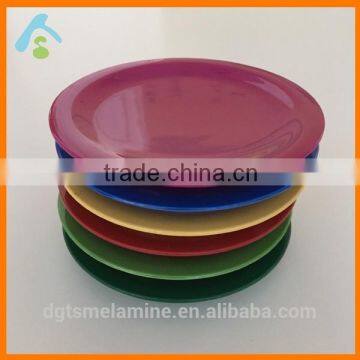 6 Inch Melamine Round Sushi Plate in Assorted Colors;reusable Melamine Sushi Plate photo-4