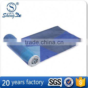 2016 Custom Embroidery Sports Towel, "yoga Towel" Grips, Yoga Towel Eco