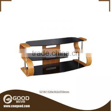 2014 Latest Design Plexiglass and Plywood Frame TV Stand