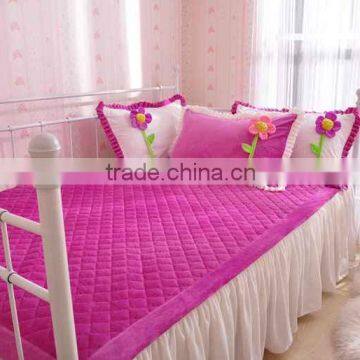 Colored Queen Size Pillow Top Mattress Pads Toppers photo-2