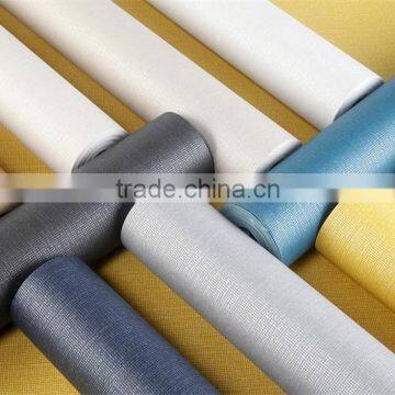 Solid Color Waterproof Nonwoven Hotel Wallpaper photo-2