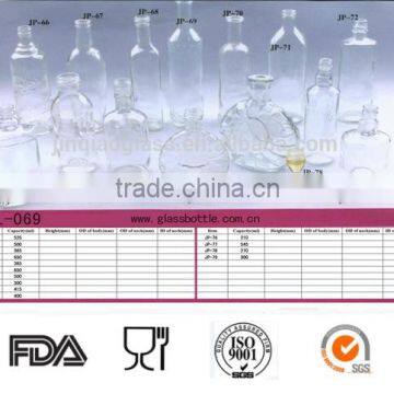 Good Design Liquor Glass Bottle