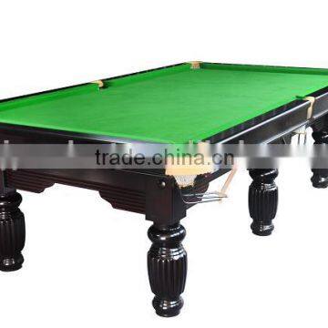 professional 9feet oak wood snooker table 3cm slate snooker pool table for sale