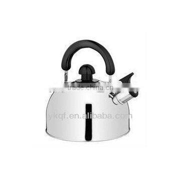 stainless steel whistling kettle with mushroom knob