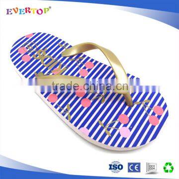 2017 cheap  shose and Comfortable Casual Eva litter girl footwear design outdoor flip flops