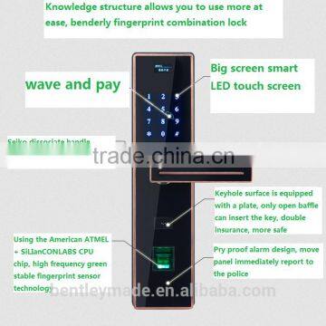 Fingerprint Mechanical Combination Lock
