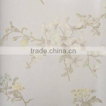 Non Woven Hot Sale Flower Garden Artificial Wallpaper photo-3