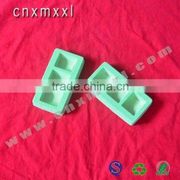 fashion style PVC. PS flocking coating advance material plastic flocked blister tray for pharmaceutical
