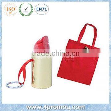 lip Packable shoulder tote bag & foldable shopping bag