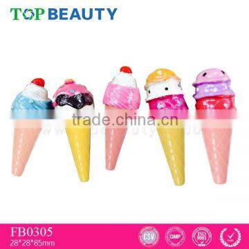 FB0305 fashion cute ice cream cone shape lip balm