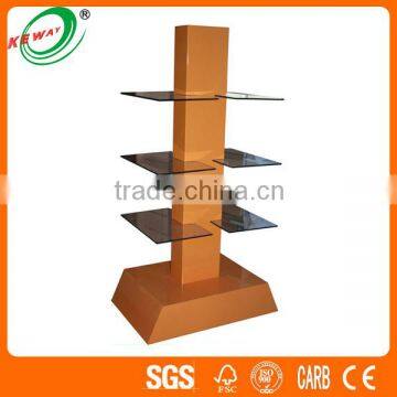 Special Tower Style Wooden Shelves Display Cases