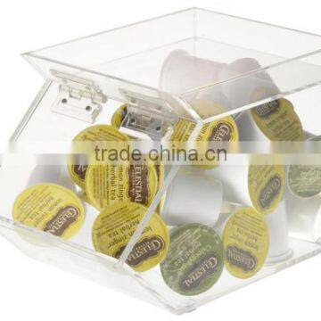 wholesale clear acrylic candy box custom plexiglass chocolate display stand for retailer shop