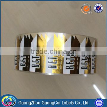 High quality customized color drink bottle sticker printing self-adhesive labels stickers