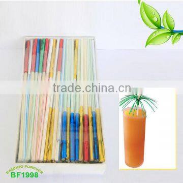Flexible straw with ass