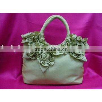 fashion satin tote bag