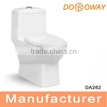 Popular Ceramics Siphonic one piece toilet bowl DA262