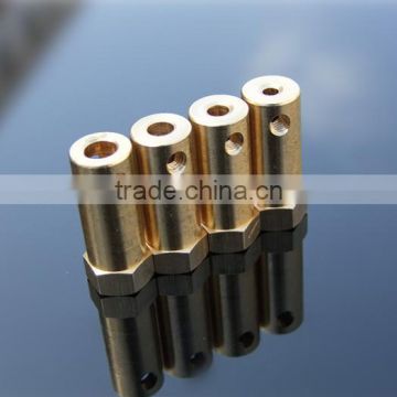 Customized brass hex Couplings,12*30MM Couplings