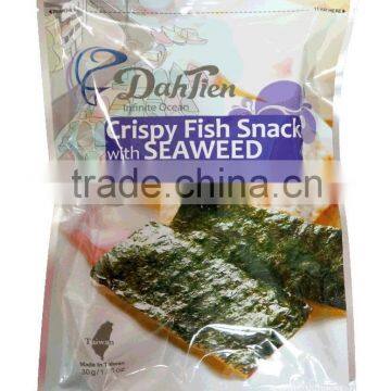 Taiwan Seafood, Crispy and Dried Fish Snack With Seaweed photo-4