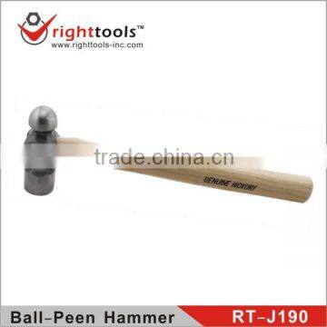 RIGHTTOOLS RT-J190 BALL PEIN HAMMER WITH HICKORY HANDLE