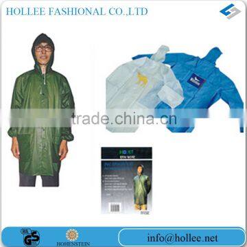 pvc raincoats for men