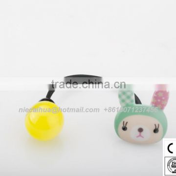 Flat Elastic Hair Band Thinner Colorful Hair Elastic Band With Fine Material cute Ponytail Holder