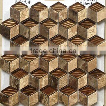 marble mosaic floor tile