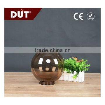 200mm simple plastic Globe shade round light cover for outdoor lighting GD001-B-200