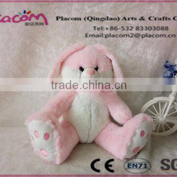 High quality Favorite Fashion Cute Easter's gifts and Kid Toys Wholesale Plush toy pink Rabbit