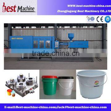 high quality plastic bucket injection molding making machine