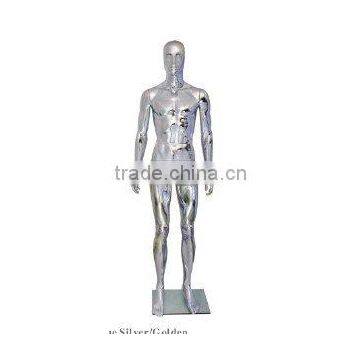 Colorful Chrome Male Mannequin