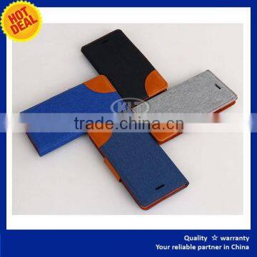 KLT Mobile leather flip cover case for gionee ctrl v5