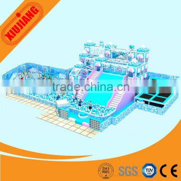 high quality adventure play equipment ice snow theme