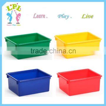 Hot sale pp material school plastic equipment toy plastic storage case