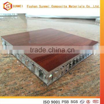 Formaldehyde-free Laminated aluminum honeycomb panel for house boat