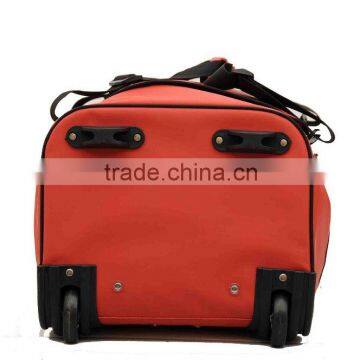 Custom Travel Waterproof 500D PVC Trolley Duffle Bag