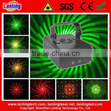 150mW 8 Gobos 5CH Twinkling Laser Light