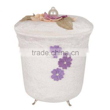 VIOLET DECORATIVE WASTE BIN