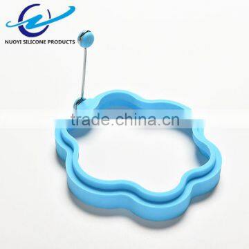 Flower Shape Silicone Egg Pancake Ring