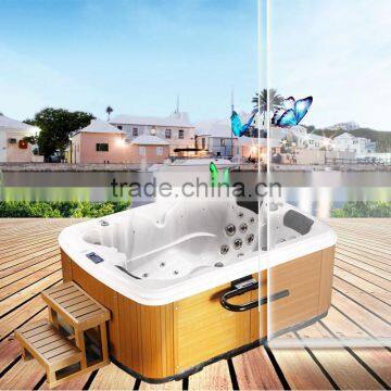 Cheap Price With High Quality Balboa Aristech Free-Standing Balcony Hot Tub With Lounger JY8013