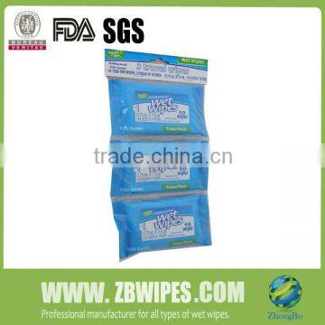 Hands and Face Cleaning Disinfecting Travel Wet Wipes